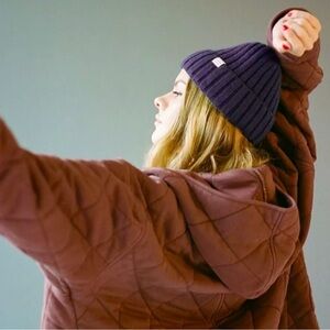 Urban Outfitters Fisherman Beanie Brown